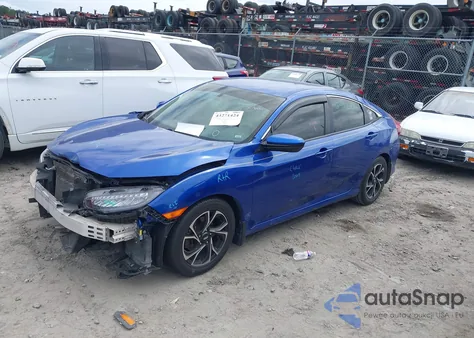 2017 Honda Civic Lx from USA, damaged, VIN 19XFC2F58HE047456
